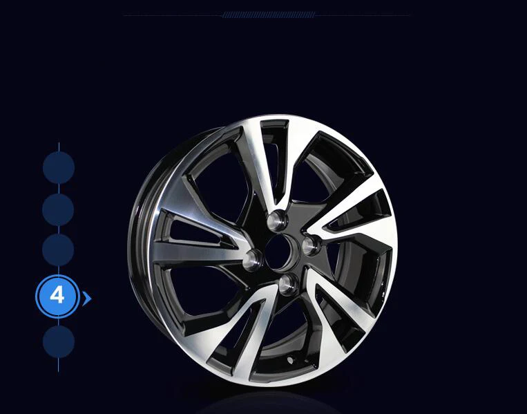 16 дюймов алюминиевый сплав обода колеса автомобиля для VW Audi Skoda | Автомобили и