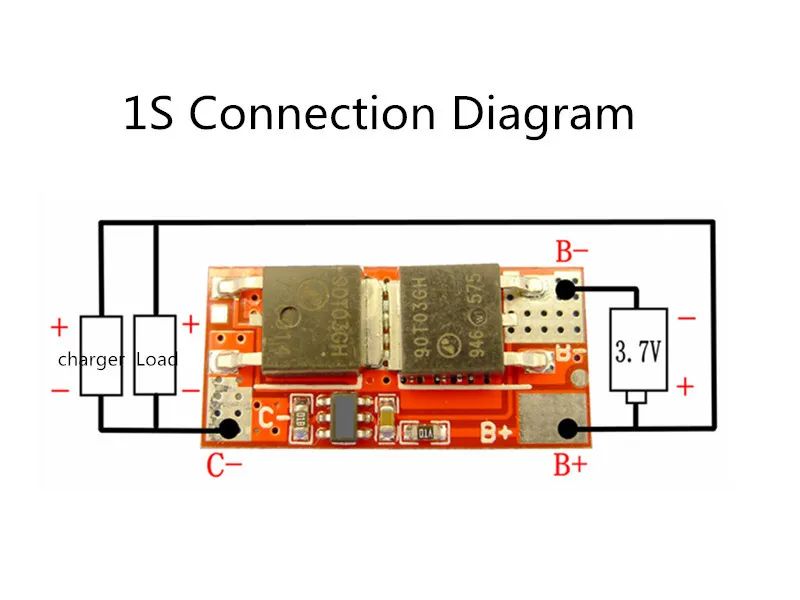 10A 1S 2S 4 2 V PCB PCM BMS зарядный модуль 18650 Li Ion Lipo /2S литиевая батарея Защитная печатная