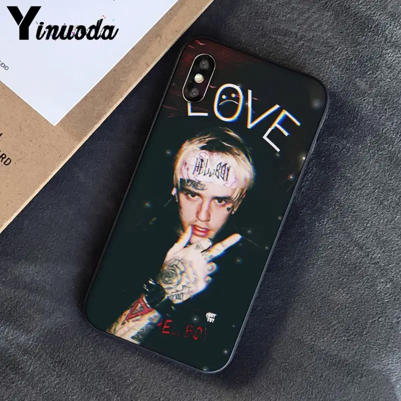 Yinuoda Lil Peep hellboy Life is Beautiful Cry чехол для телефона iPhone 5 5Sx 6 7 7plus 8 8Plus X XS MAX XR 10 11 pro max |
