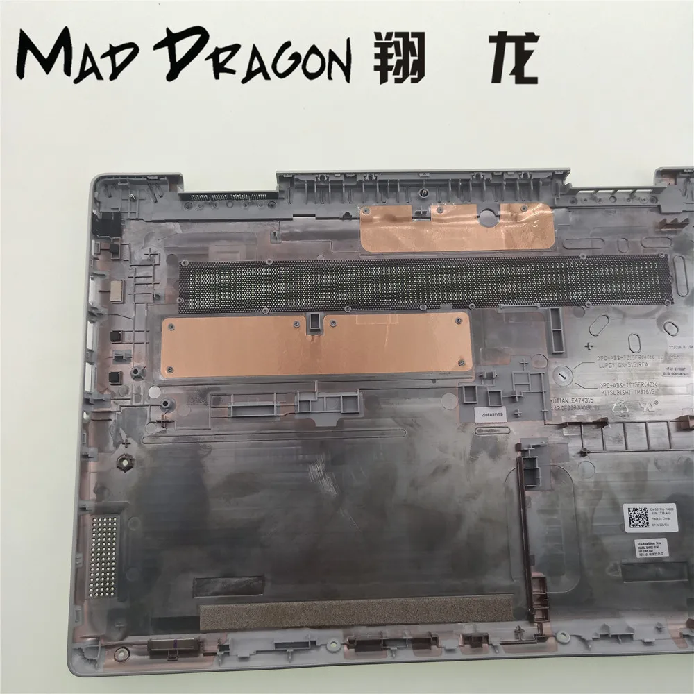 Бренд MAD DRAGON ноутбук новая серебряная Нижняя крышка в сборе для Dell Inspiron 14 5000 5481 5482 2