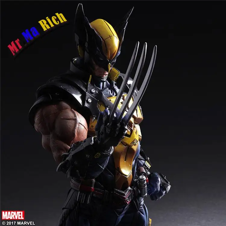26 см Play Arts PA Marvel Мстители Росомаха коллекционная игрушка кукла|play arts|the avengerswolverine