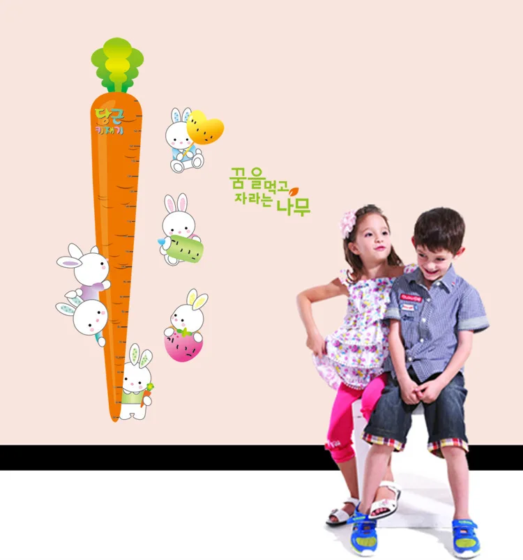 Новое поступление виниловых настенных наклеек с изображением кроликов и