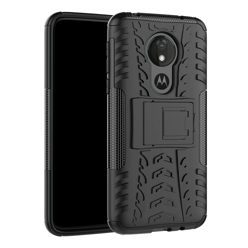 Гибридный защитный чехол из ТПУ+ поликарбоната для Motorola Moto X4 G4 G5 G5S G6 G7 E5 E4 C Plus Z Z2 Z3 Z4 Play one power P30 Note чехол