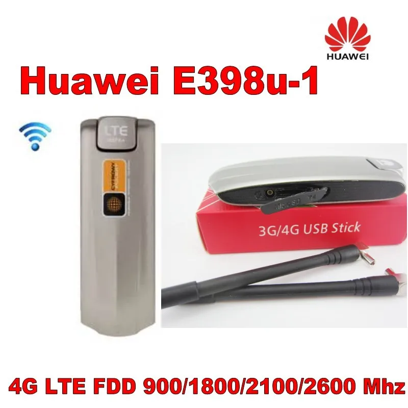 

USB-модем Huawei E398u-1 LTE 100M с антенной 2 шт.