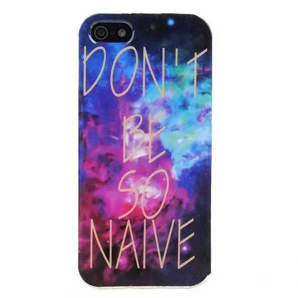 Dodson Milky Way Pattern Defender TPU Soft Cover Case For iPhone5 5S |