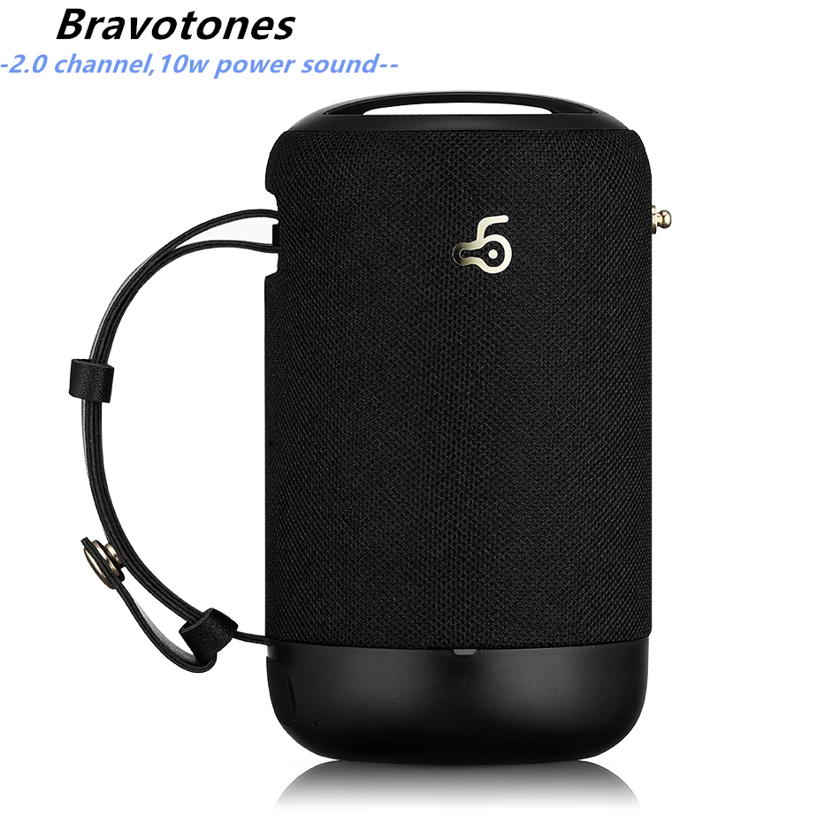 10 Вт портативный Bluetooth динамик громкой связи TWS беспроводной звуковая коробка 3d