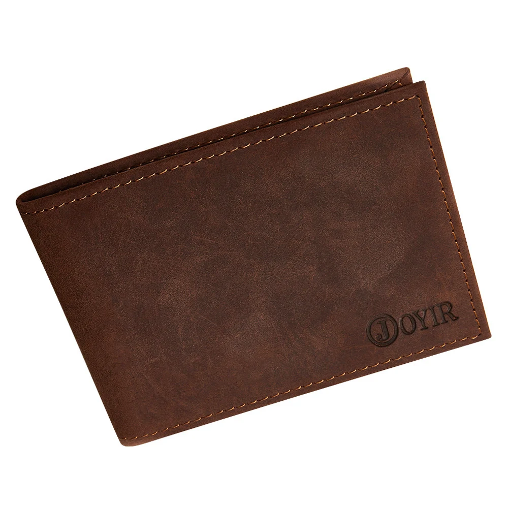 Top Quality business card holder case leather Men Drive License Holder Crazy Horse Leather Card Credit Purse Wallet Case | Багаж и сумки