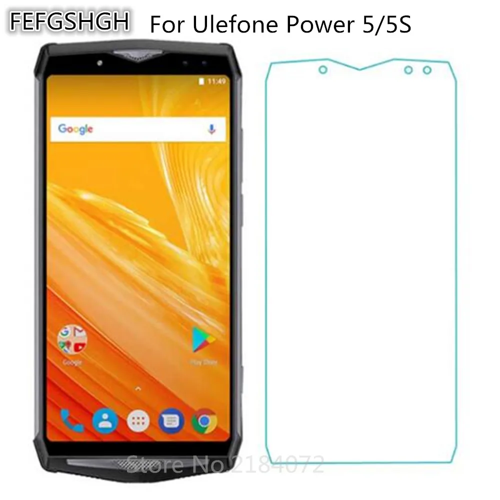 Закаленное стекло для Ulefone Power 5 1 шт. защитная пленка 9H защита экрана