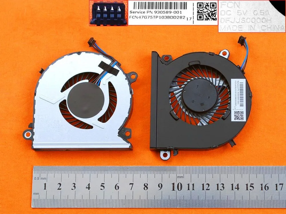 Новый вентилятор охлаждения для ноутбука HP Pavilion 15 CB CB076TX CB000 930589 001 (оригинал) PN:
