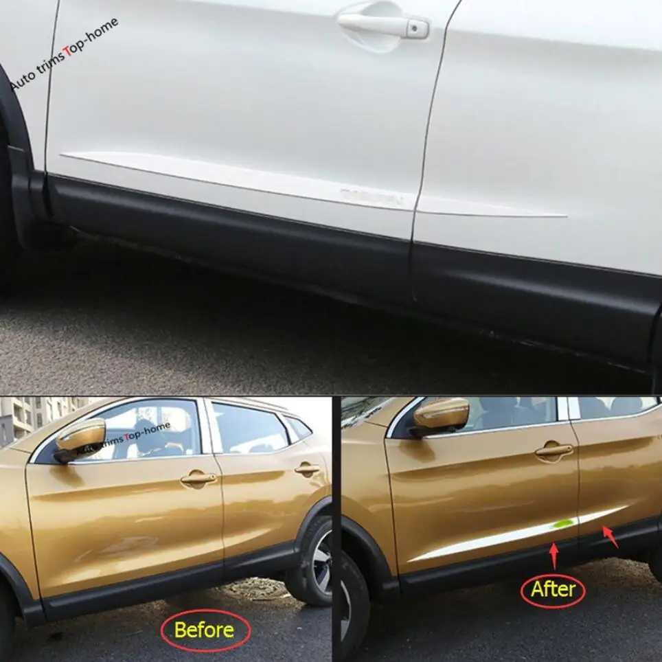 Yimaautotrims нержавеющая сталь переоборудование экстерьера комплект для Nissan Qashqai J11 2014