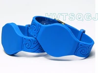 200pcs free shipping 125khz customized adjustable silicone wristband rfid