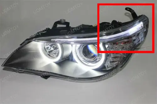 Автомобильный 2835 SMD ксеноновый Белый светодиодный модуль для бровей век