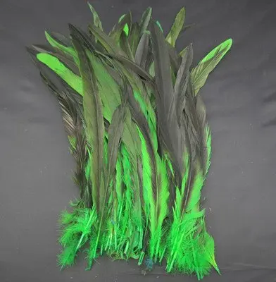 Перья для аксессуаров волос! 200 шт./лот 10 12 дюймов половина бронзы смешанные цвета