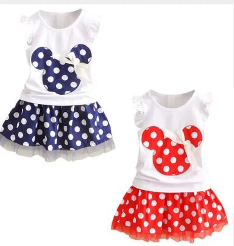 2019 детская одежда для девочек халат Минни Мышь прекрасный Одежда детей малышей