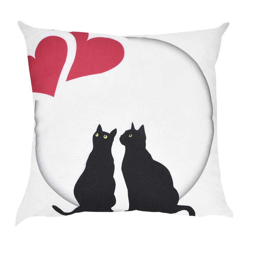 5 видов стилей наволочки с принтом декоративные подушки из полиэстера