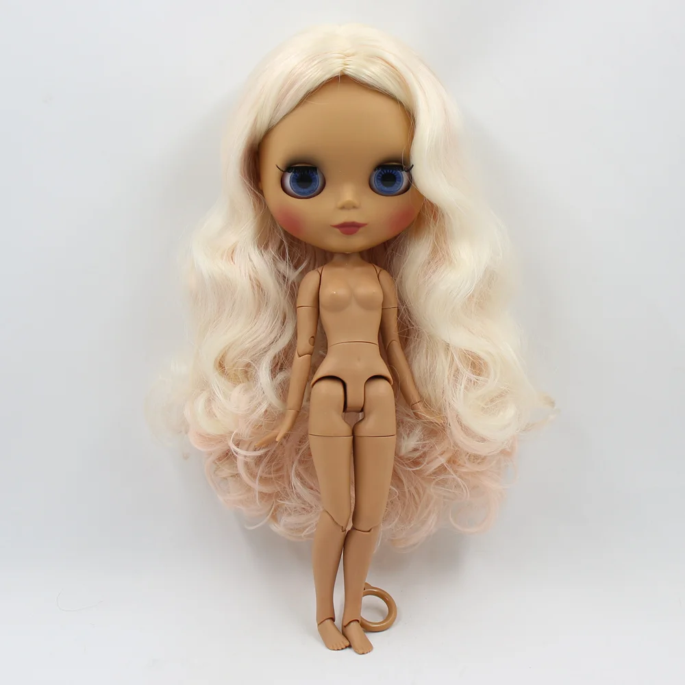 Ледяной DBS Blyth кукольные 30 см темной кожи матовый фигурка красивой светильник
