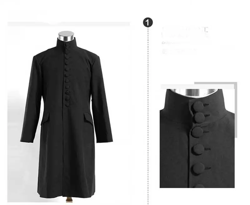 Men Women Halloween Costume Professor Severus Snape Hogwarts School Cloak Deathly Hallows Magic Robe Professor Uniform