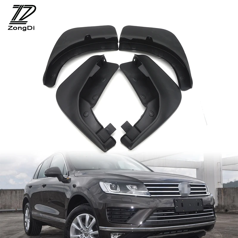 ZD автомобильные передние и задние брызговики для Volkswagen VW Touareg Mk1 Mk2 2008 2017