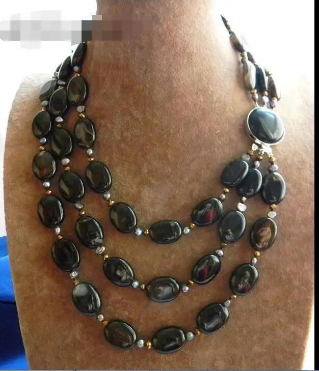 Комплект из колье и серёг с пресноводным жемчугом | Украшения аксессуары