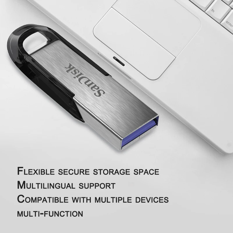 SanDisk ультра чутье USB 3,0 USB флеш-накопитель 16 ГБ 32 ГБ 64 ГБ 128 ГБ флеш-накопитель карта памяти 10 лет гарантии