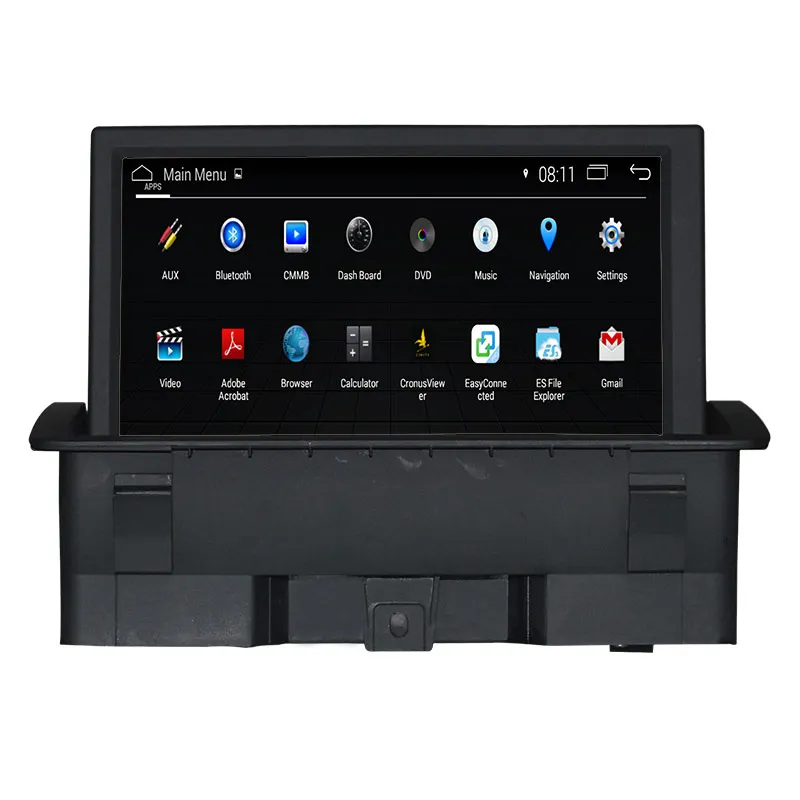 7 дюймовый Android 4.4.4 автомобильный dvd плеер gps навигация радио стерео аудио головных