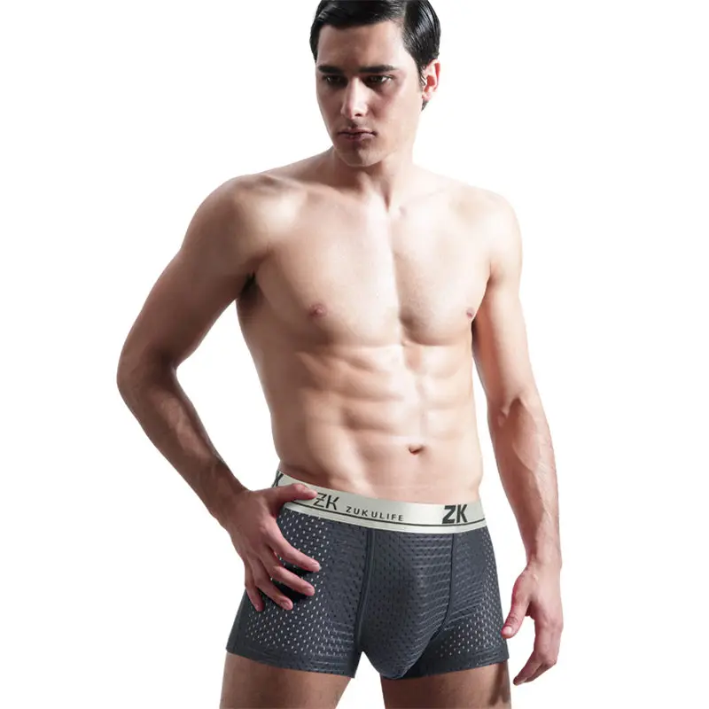 L XXXXXL Для мужчин Cueca боксеры нижнее белье из хлопка мягкие дышащие шорты Твердые
