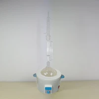 free shipping 2000ml soxhlet extraction glassware system with heating mantle