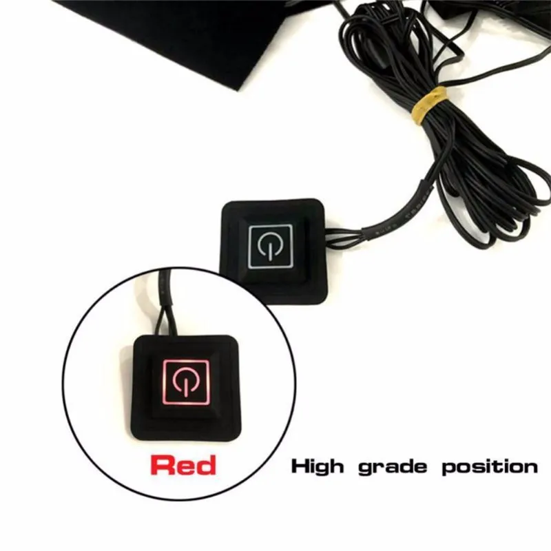 Заряжается от USB Тепловые колодки Водонепроницаемый углеродного волокна грелку