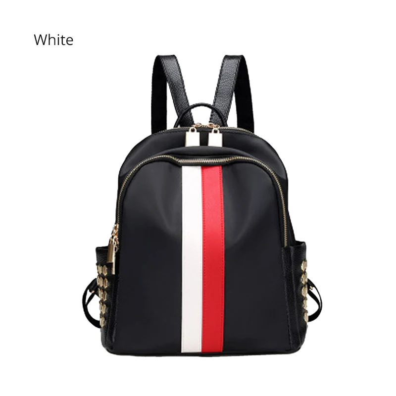 Европа и США новая женская сумка на плечо Модная водостойкая цветная полосатая