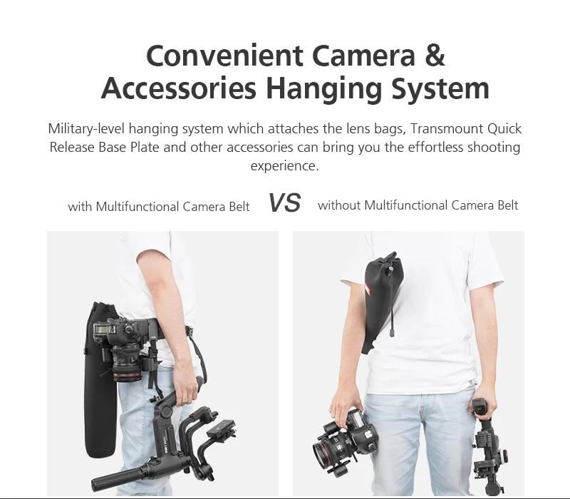Ronin S аксессуар Zhiyun Weebill лабораторный ремень Стропы монопод для DJI Crane 2 3 лабораторный DSLR Gimbal Штатив талии