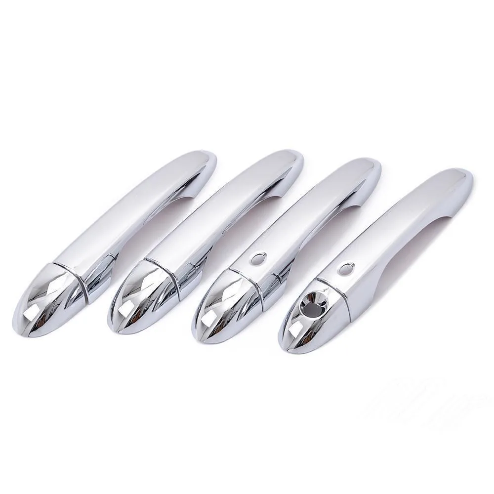 

Exterior Car Door Handles Bar Cover ABS Chrome 8pcs Fit For Jeep Cherokee 2014 2015 2016 Car Styling