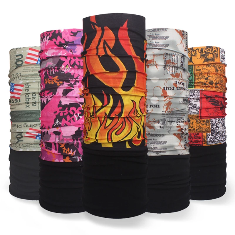 Зимняя флисовая бандана термальная Волшебная велосипедная мотоциклетная