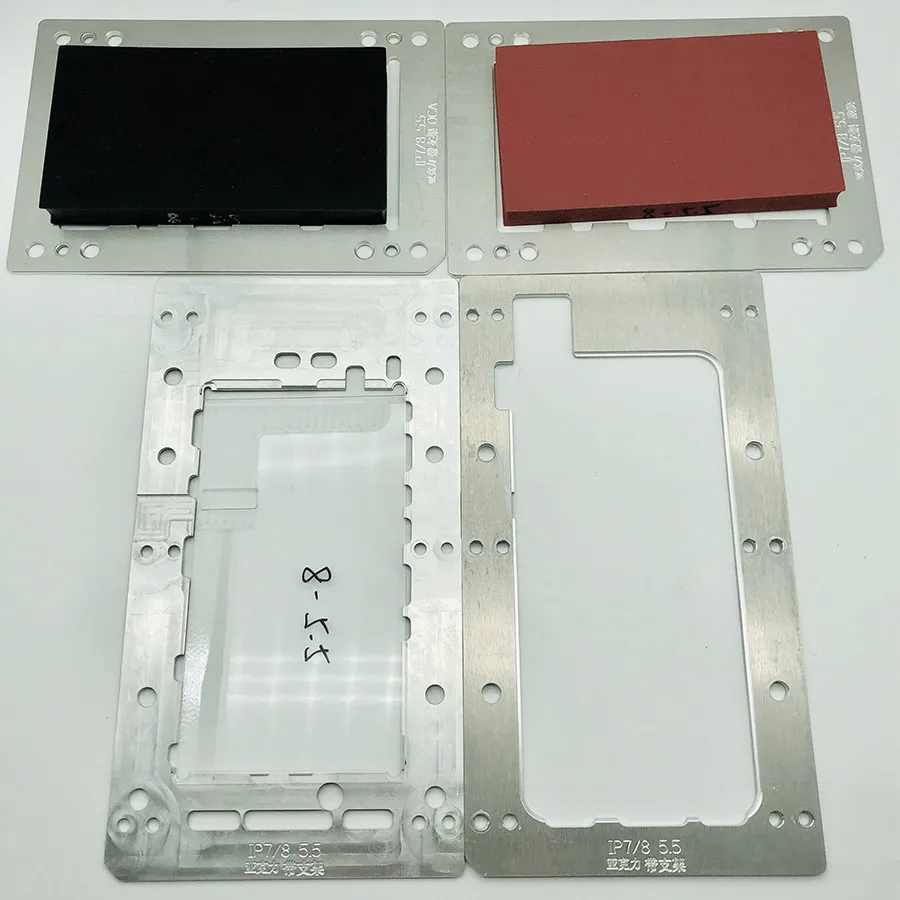 YMJ форма для ламинирования iphone 7/8 plus поляризационная пленка OCA lcd идеально