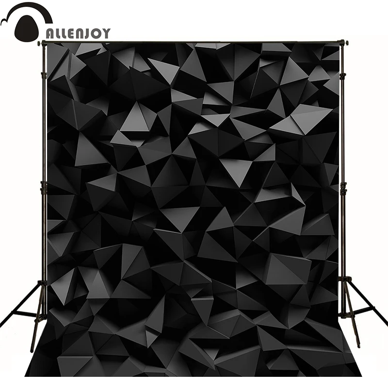 Allenjoy Профессиональный фон для фотосъемки черный стереоскопический 3D дисплей