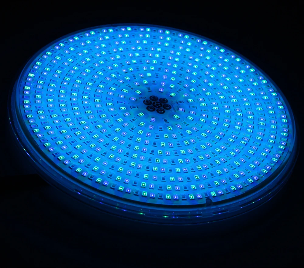 Подводный светодиодный светильник для бассейна HT SMD432leds 30W AC12V RGB Смола