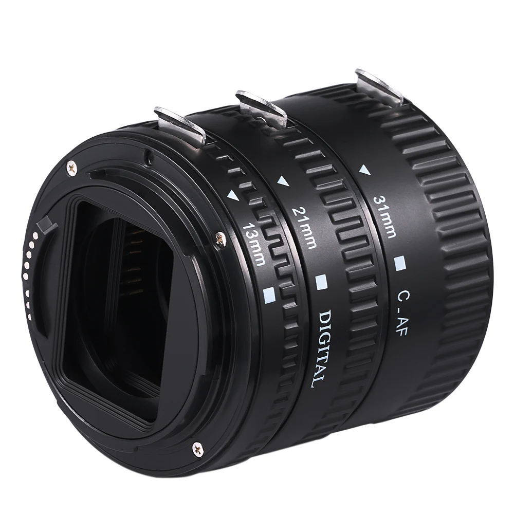 WEIHE Camera Len Extension Tube 13MM/ 21MM/ 31MM Auto Focus Macro Plastic For Canon EF EF-S Lens | Электроника