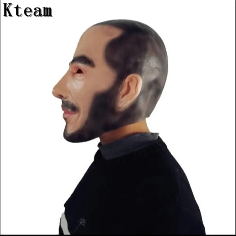 Hot Sale!!! Halloween Party Cosplay Famous Man David Beckham Face Mask Latex Real Human Cool realistic mask | Дом и сад