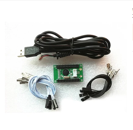USB кабель кодер к ПК Джойстик для аркадных DIY ручка комплект запчасти джойстик запасные части Нулевая задержка печатной платы - Цвет: 8P