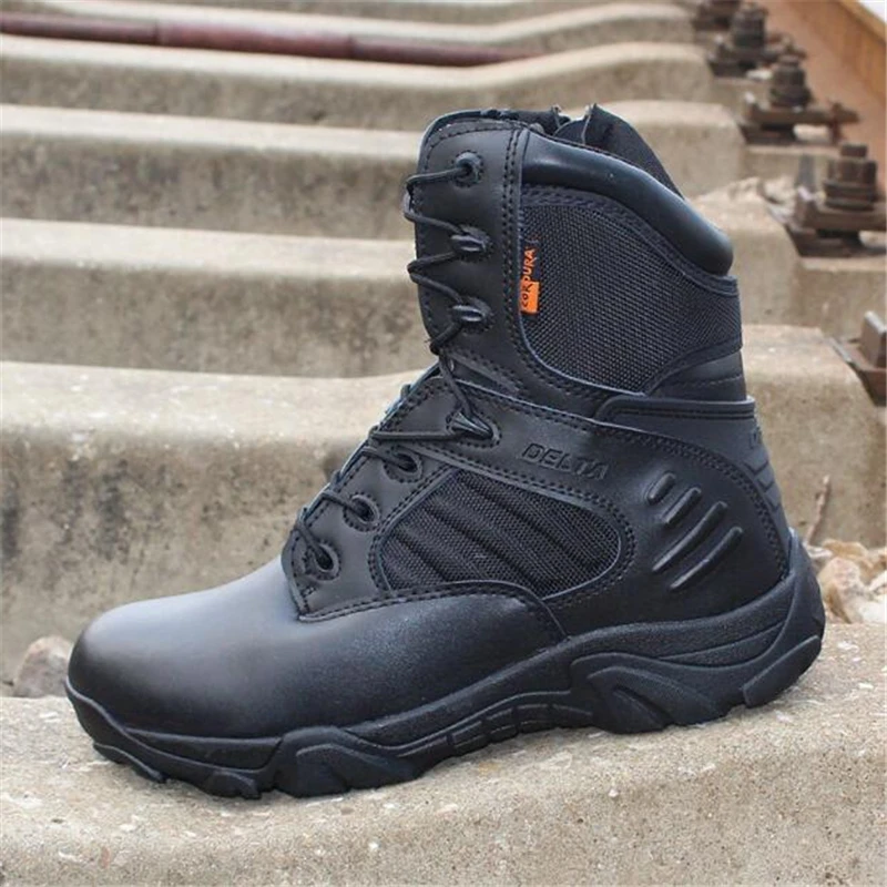 Мужские военные тактические ботинки Delta водонепроницаемые Нескользящие