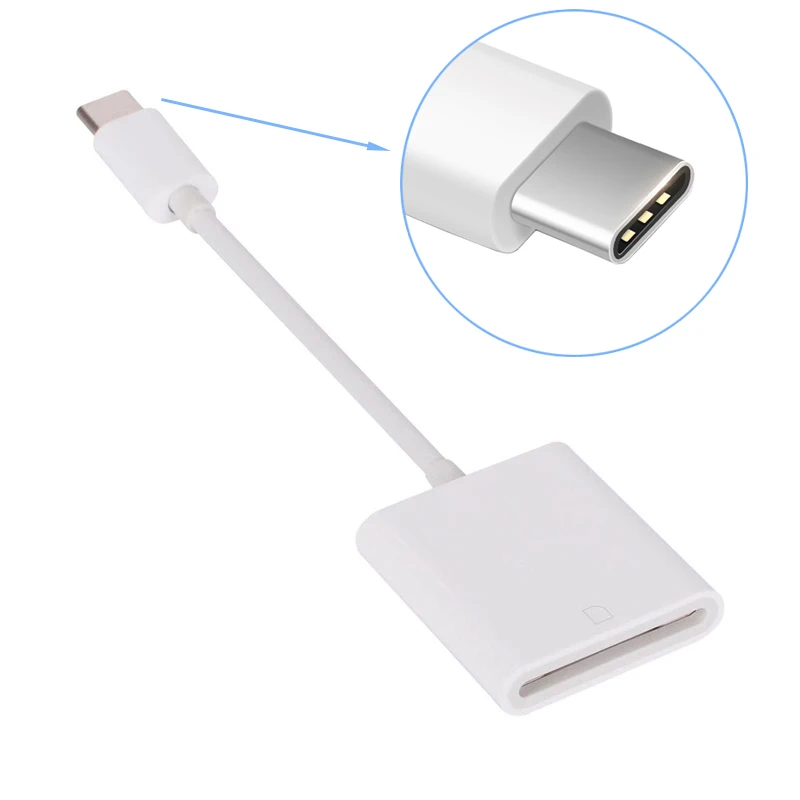 USB-C Тип-C для SD карты Камера Card Reader адаптер Apple MacBook Pro Samsung Galaxy LG sony Google Pixel телефона