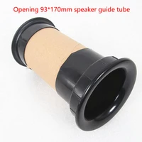 2pcslot opening 93170mm speaker guide tube connector hifi audio accessories subwoofer vent