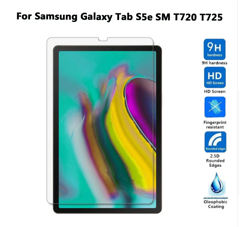 Tab S5e T720 GHM Экран протектор Стекло Tab S6/S5e/E+ чехол для планшета чехол для Samsung Galaxy Tab E 9,6/S5e/S6 10,5 SM T860 T865 T720 T725 T560 T561 - Цвет: Tab S5e T720 GHM
