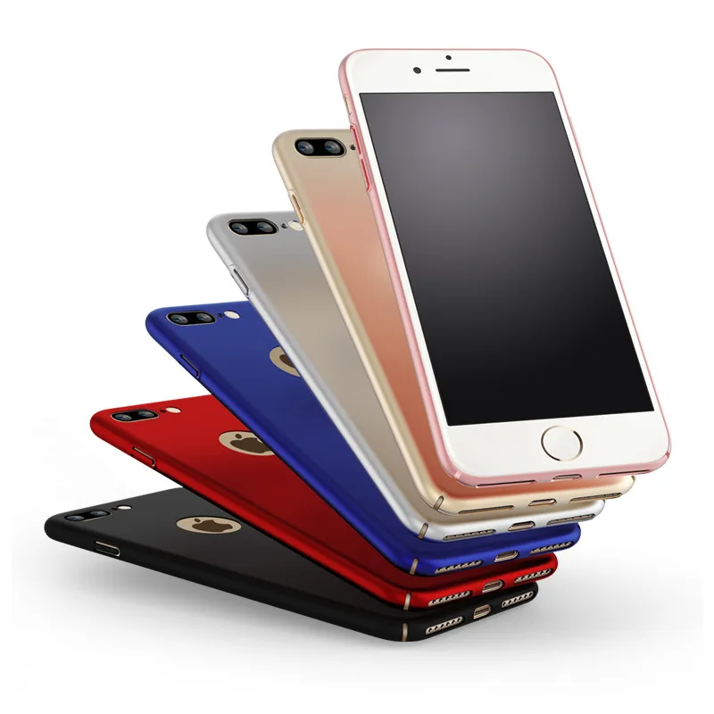 Мобильный телефон Ультратонкий чехол для iPhone 6 6s 7 8 Plus X защитная задняя крышка