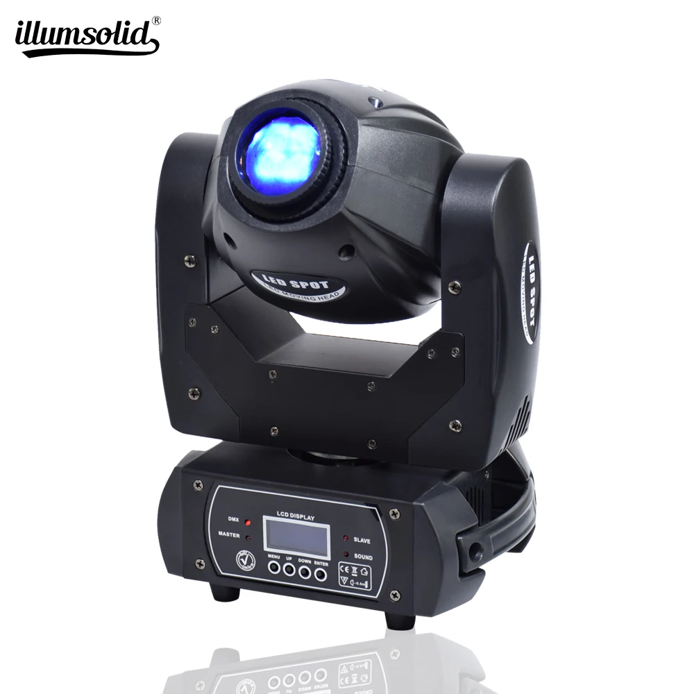 60w LED гобо свет DMX 512 Control Мини dj diso moving heads с 3 фасетная Призма | Лампы и освещение