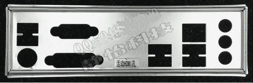 

Новая задняя панель I/O для материнской платы Gigabyte GA-Z77-DS3H GA-H87M-HD3 GA-B75M-D3H just shield backplate