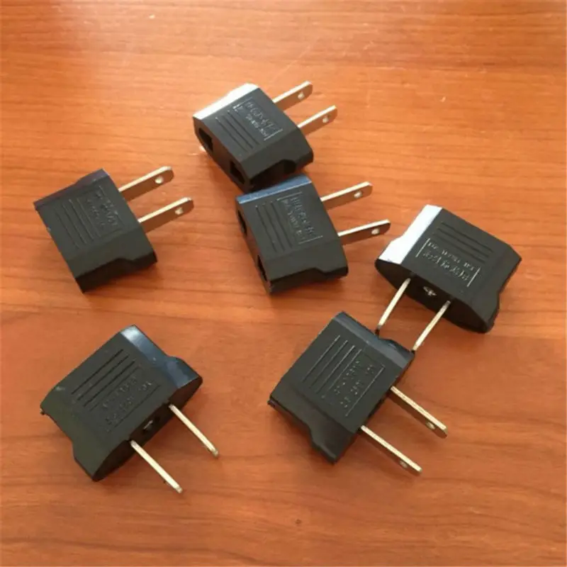 Новый Портативный путешествия Мощность Plug адаптер ЕС ЕВРО в США конвертер AC
