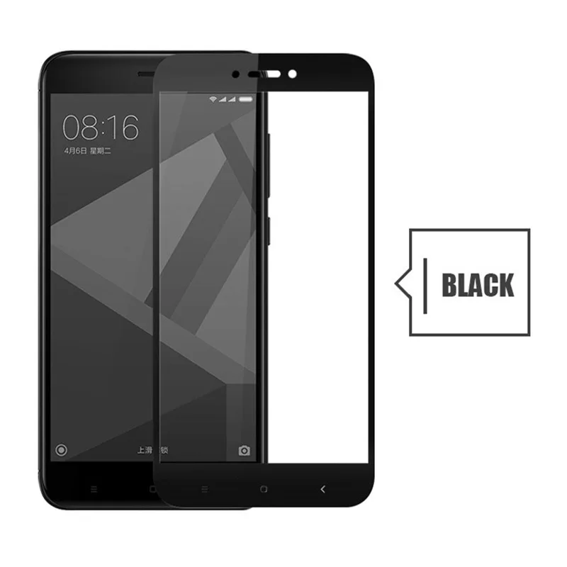 Защитная пленка для экрана закаленное стекло смартфона Xiaomi Redmi 4X 4 глобальная
