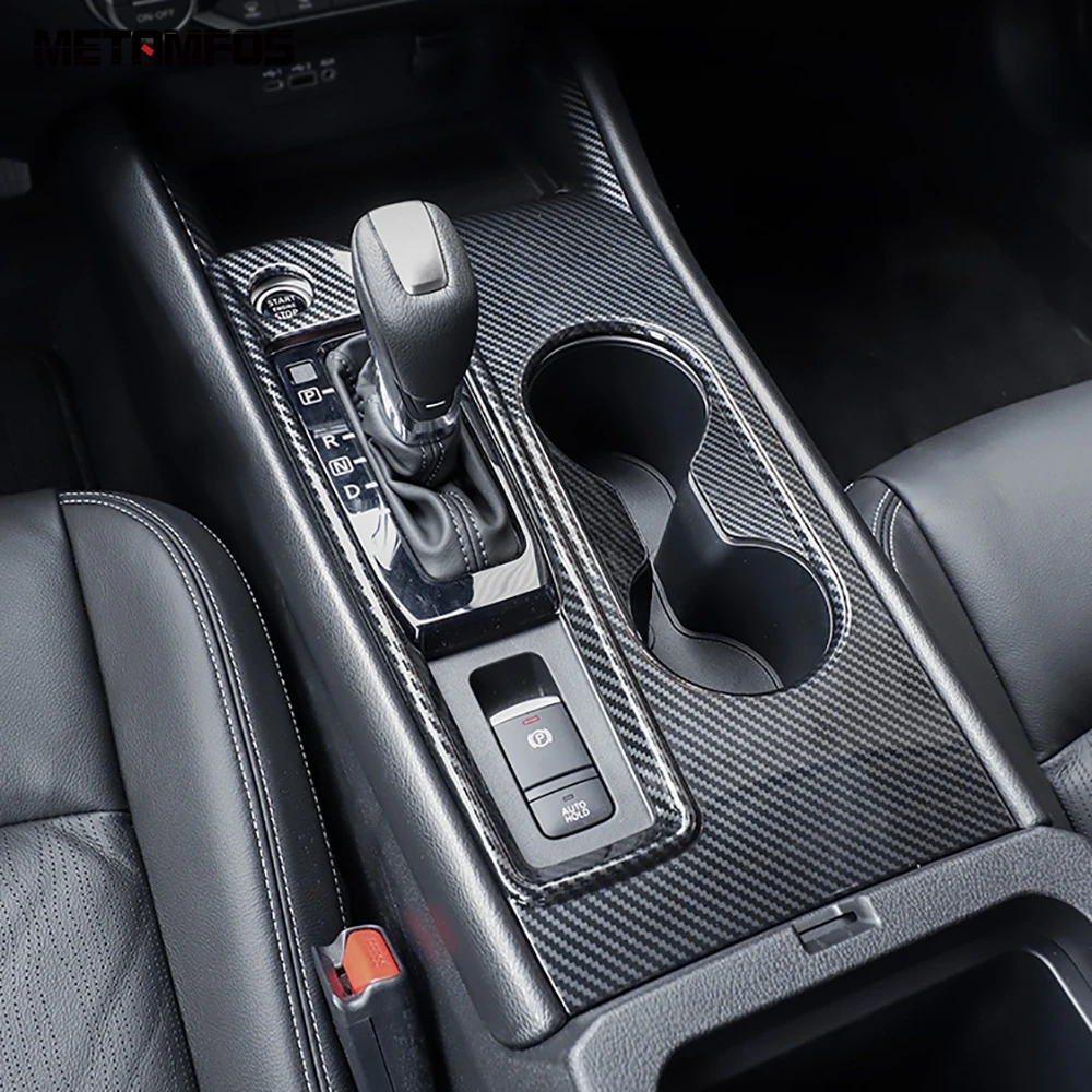 Для Nissan Altima 2019 2020 коробка переключения передач из углеродного волокна крышка