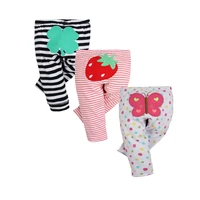 3pcslot 2019 new fashion baby pants 100 cotton spring autumn newborn baby leggings infant baby boy girl clothing 6 24 month