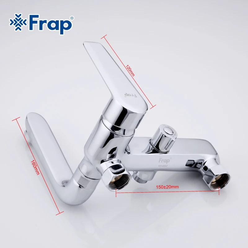 Хромированный кран Frap смеситель для холодной и горячей воды ванной комнаты душа